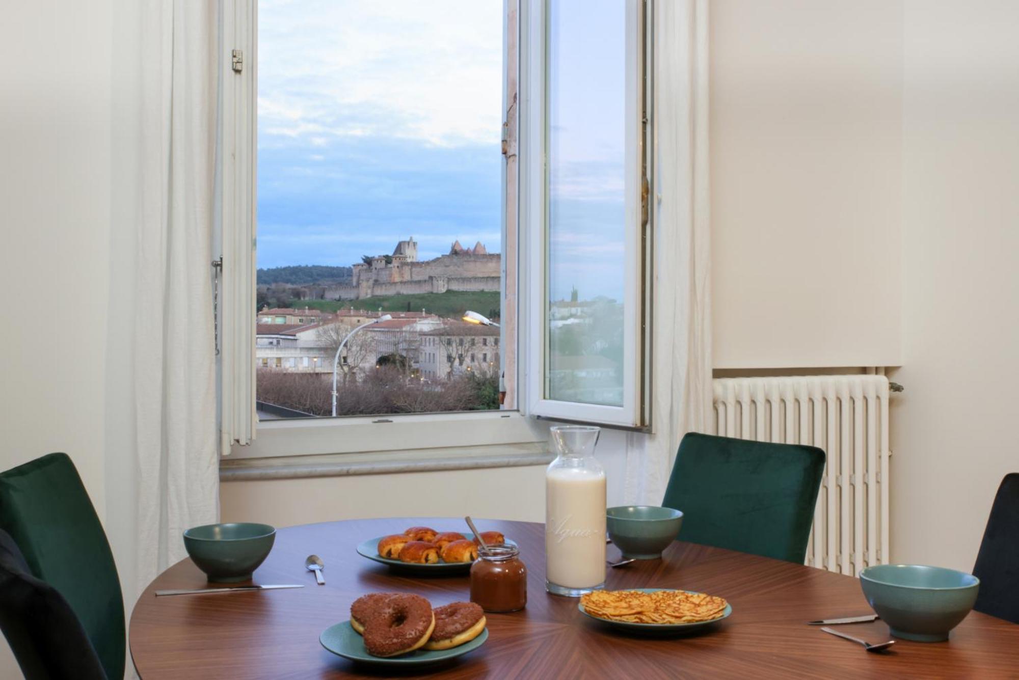 Apartmán La Pittoresque 2 Carcassonne Pokoj fotografie